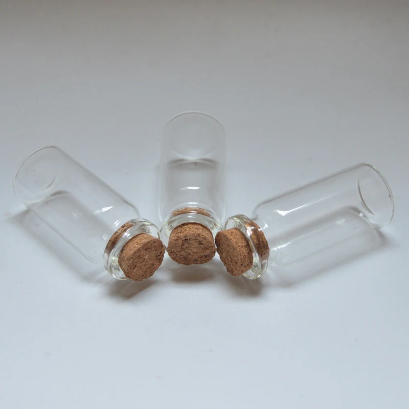 2000 шт пустые милые 10 мл стеклянные бутылки мини желая пробки для бутылок Пробка