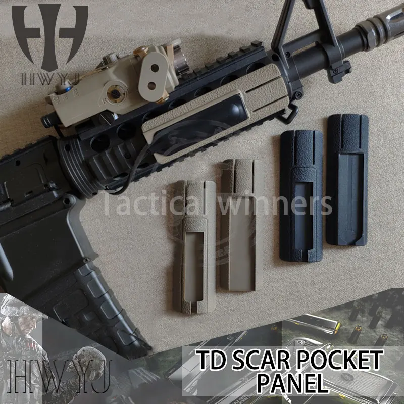 Тактический страйкбол 4 125 &quotITI TD шрам карманная панель Пульт дистанционного