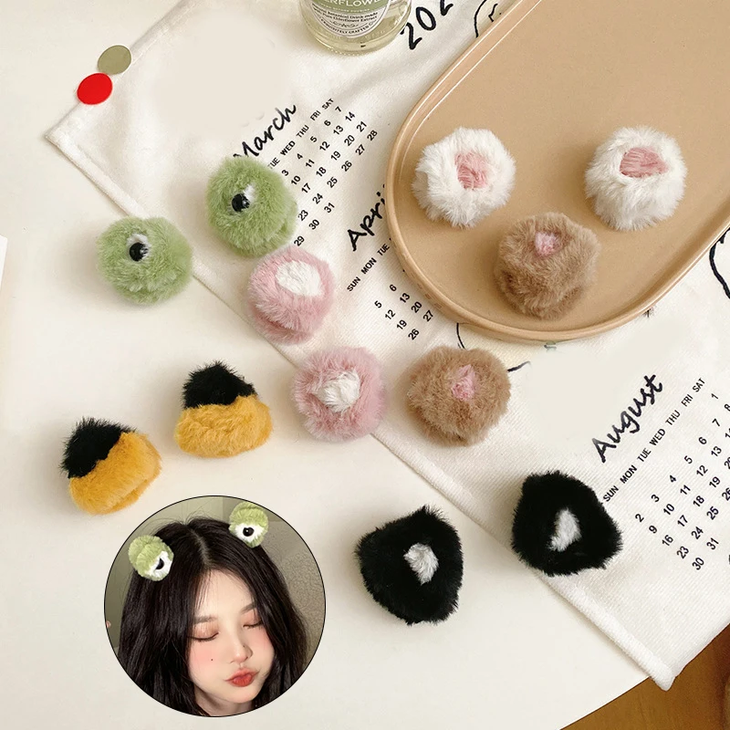 

Girl Women Shark Plush Hair Clip Hair Accessory Hair Clip 3D Cartoon Animal Hair Clips Cartoon Plush Hairpins Hair Accessories
