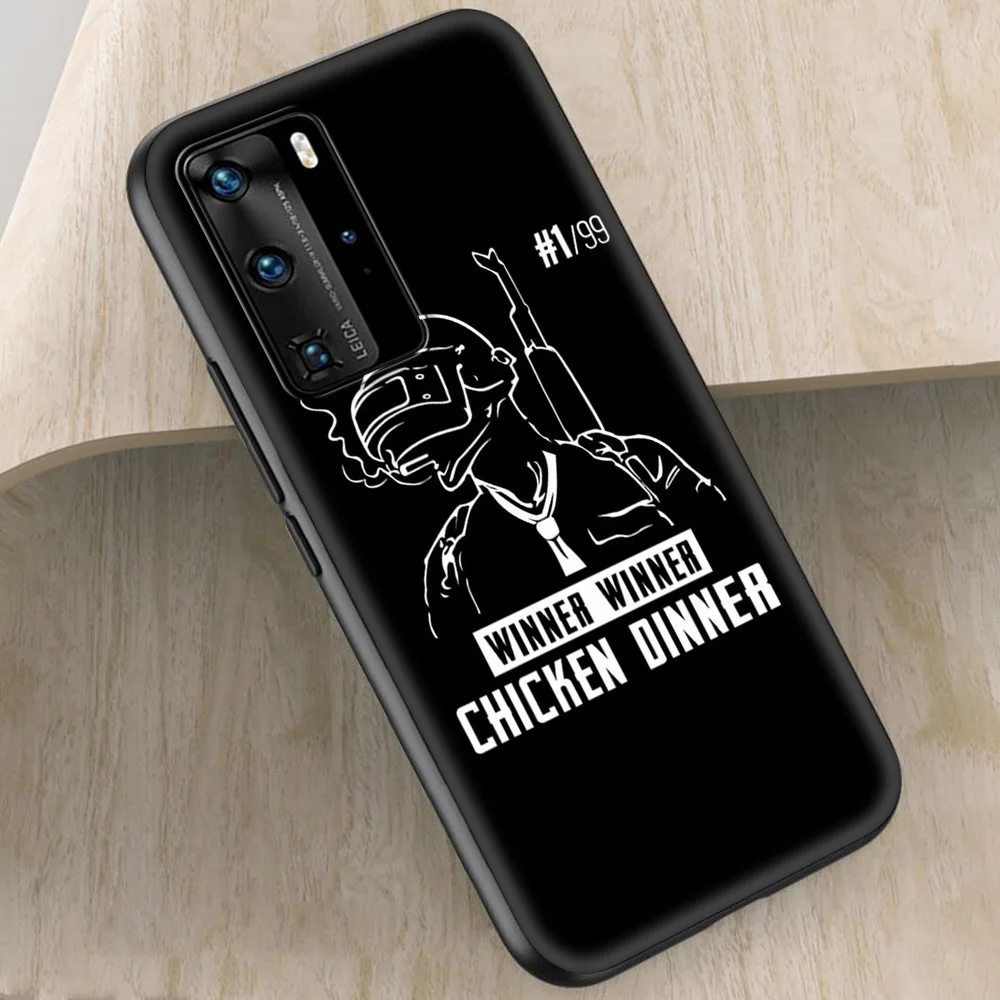 

PUBG Game Silicone Soft Case for Huawei P30 P20 P10 Pro P20 Lite P40 Pro Plus P Smart Z 2021 Luxury Phone Coque
