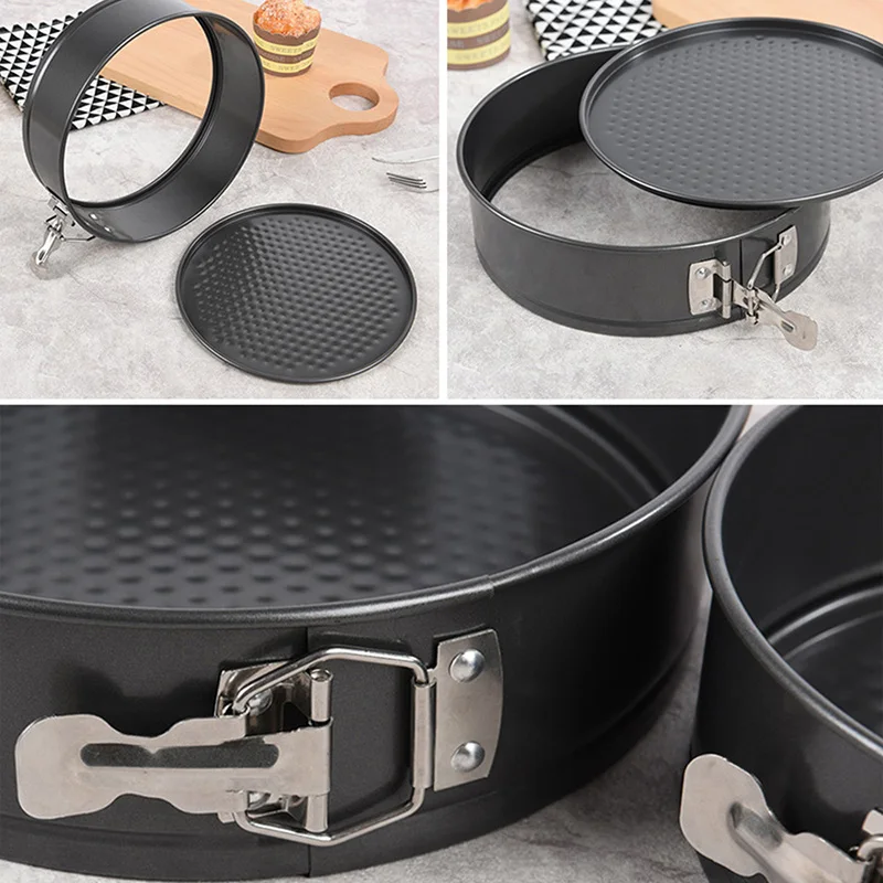 Кухонная антипригарная сковорода для выпечки тортов круглой формы форма торта