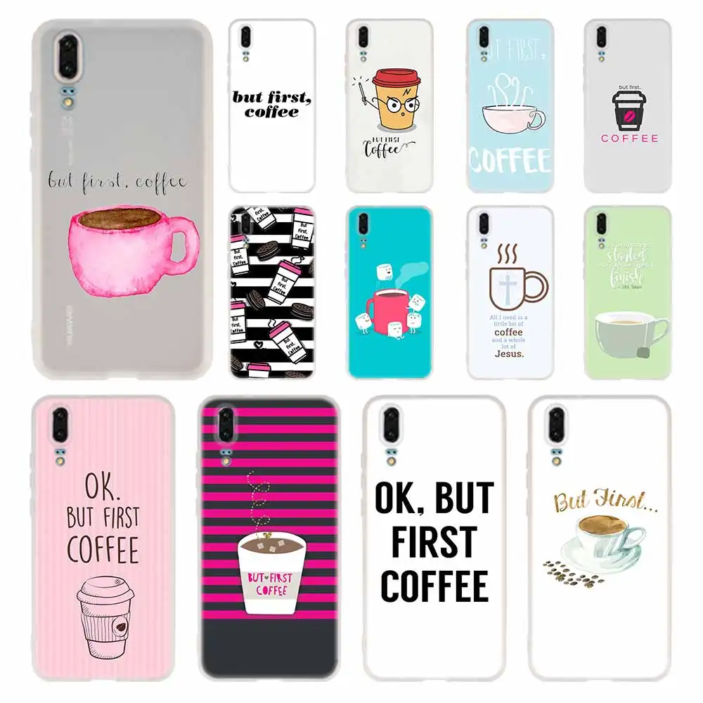 Новый Силиконовый мягкий чехол из ТПУ для Huawei P30 P20 Pro P10 P9 P8 Plus P Smart Lite 2019 забавные