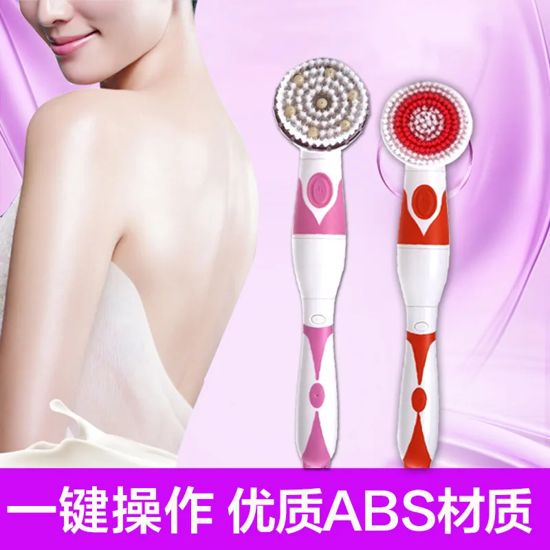 Новая Водонепроницаемая электрическая щетка для ванны 4 в 1 с длинной ручкой