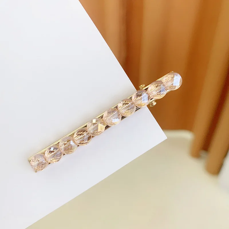 

Hairlyah Temperament Women Girls Full Crystal Hairpins Bangs Barrette Hair Clips Styling Tools Headress Hair Accessories