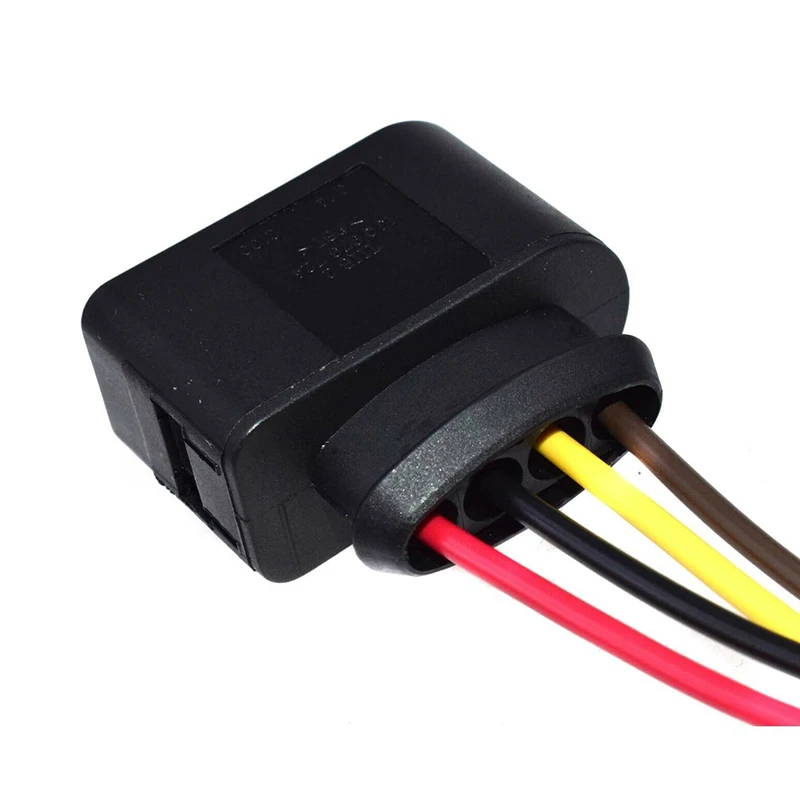 

4pcs 1J0973724 2011340 Female Ignition Coil Connector With Wiring Harness Plug Pigtail Fit For Jetta Golf Passat Beetle