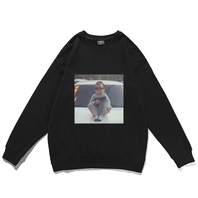 

Classic Funny Team Hasbulla Smile Sweatshirt Hasbulla Fighting Meme Retro Men Women Fashion Hip Hop Sweatshirts Loose Pullover