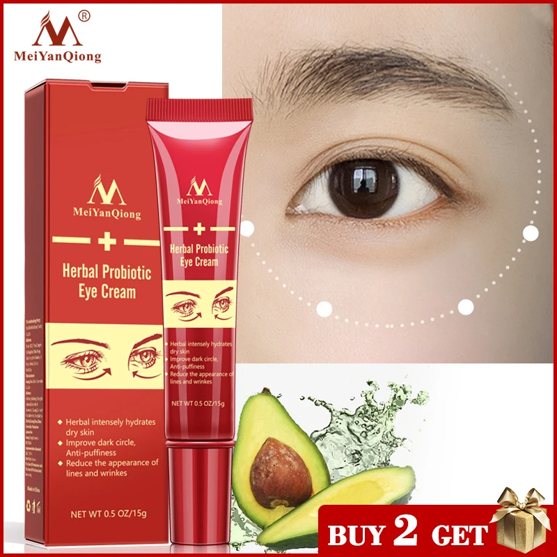 

MeiYanQiong Eye Cream Peptide Collagen Anti-Wrinkle Anti-aging Serum Hyaluronic Acid Remove Dark Circles Anti-Puffiness Gel Care
