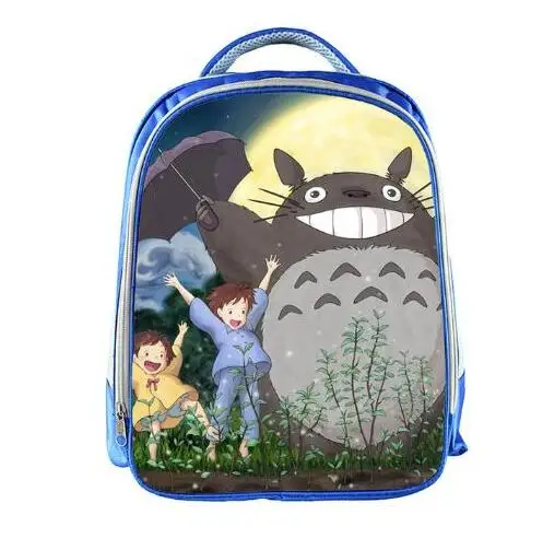 Рюкзак Тоторо для девочек и мальчиков 13 дюймов школьные ранцы с рисунком из