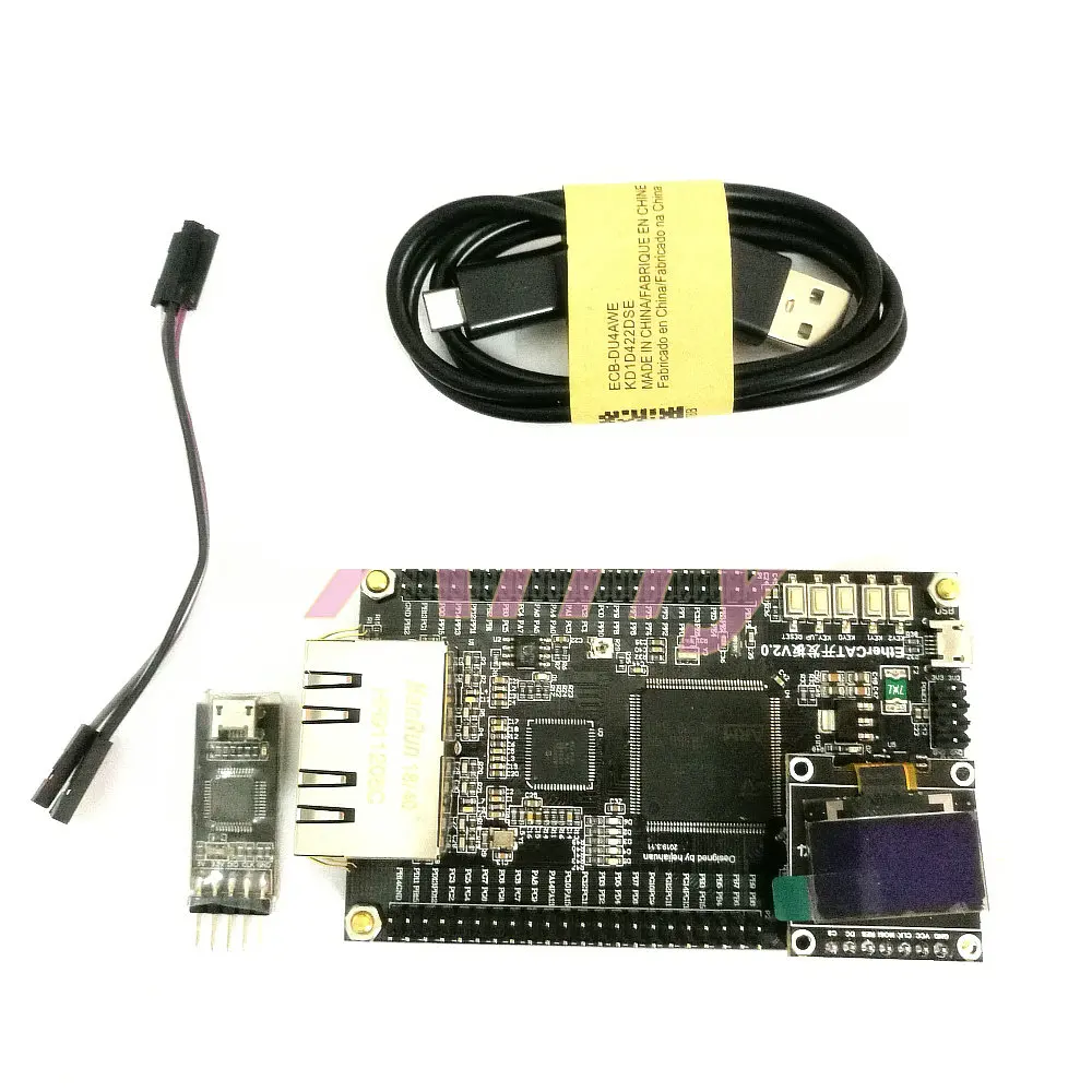 Ethernet/LAN 9252/STM32F407/CANOPEN/CIA402/макетная плата/обучающая плата|Органайзеры для кабеля| |