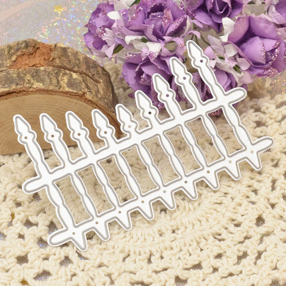 Заборы металлические штампы для заготовки фоновая рамка скрапбукинга открыток