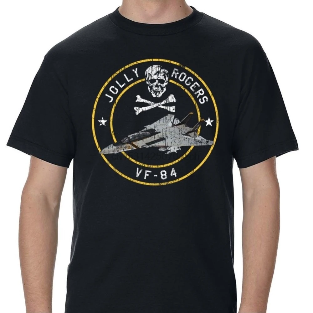 Jolly Роджерс VF-84 F-14 футболка 2020 горячие продажи летние топы футболки | Мужская