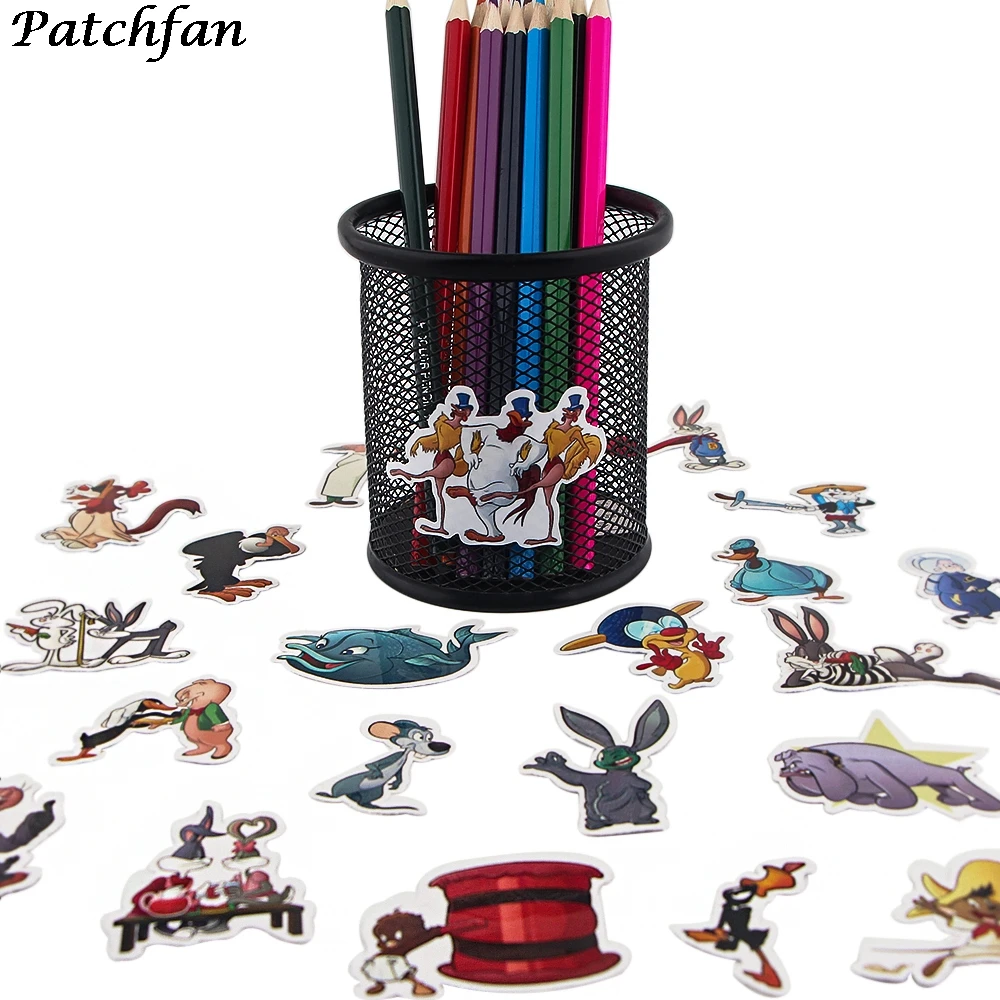 

12Set AD349 Patchfan 55pcs Cartoon Rabbit Waterproof Sticker scrapbooking Luggage Skateboard Laptop Bicycle Wall Guitar Sticker