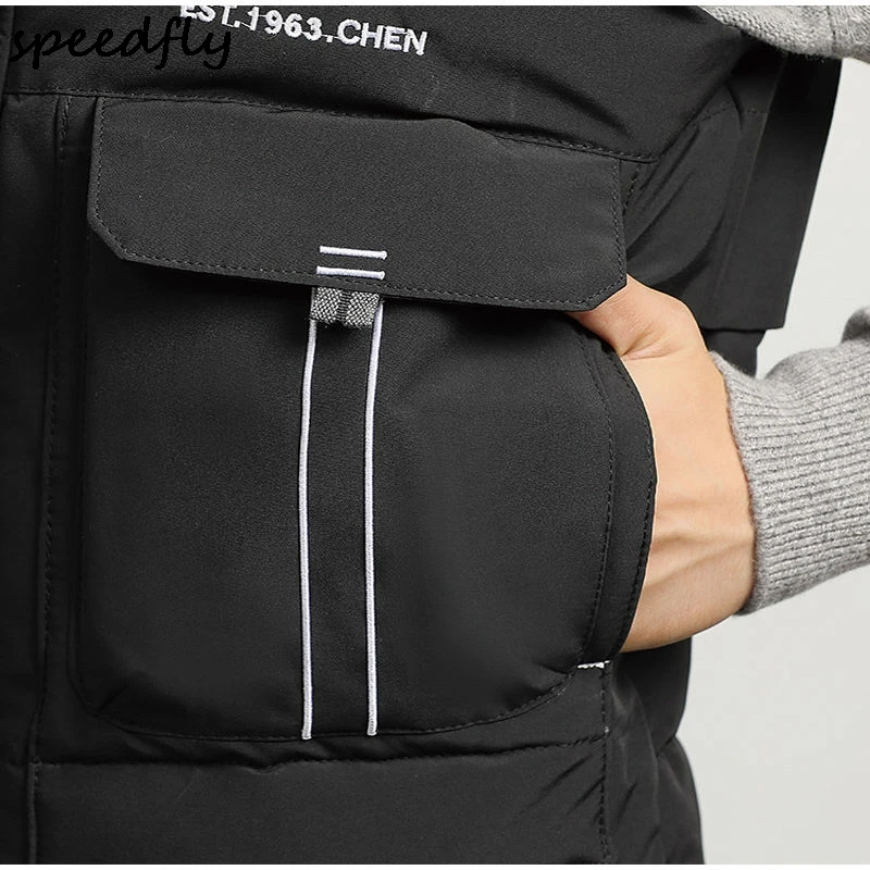 

New cotton vest autumn winter short vest Korean version hooded coat jacket