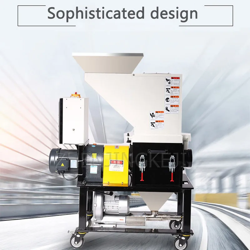 

Plastic Grinder Slow Machine Side Plastic Crusher Low Speed Low Noise Overload Power Off Equipment Less Dust Recycle Machine