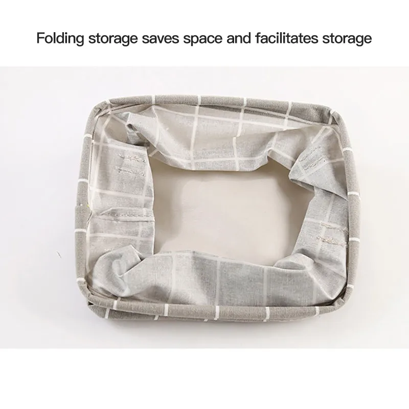 Складная корзина ящик для хранения разные мелочи в шкафу книги органайзер