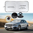 Для BMW X1 X2 X3 X4 X5 Z3 Z4 на возраст 1, 2, 3, 4, 5, серии приборной панели автомобиля солнцезащитный крем затенение Солнцезащитная шторка для лобового стекла с логотипом солнцезащитный козырек крышка + присоски зонтик авто