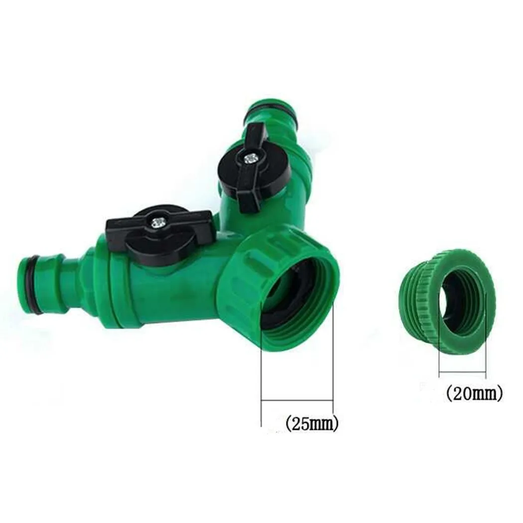 

3/4 Inch Y-Connector Quick Connector Adapter BSP Threaded Inlet Durable