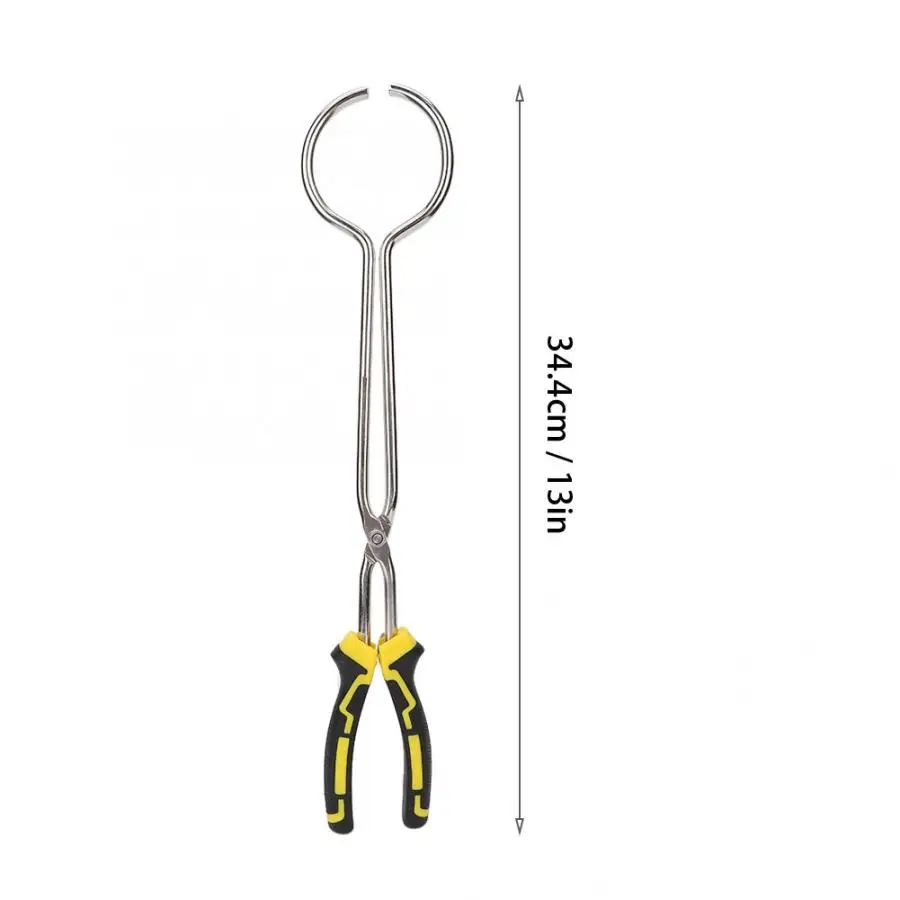 Metal Non-slip Crucible Gripper Plier Jewelry Gold Sliver Copper Processing Crafts Tool Durable For Jeweler Making | Украшения и