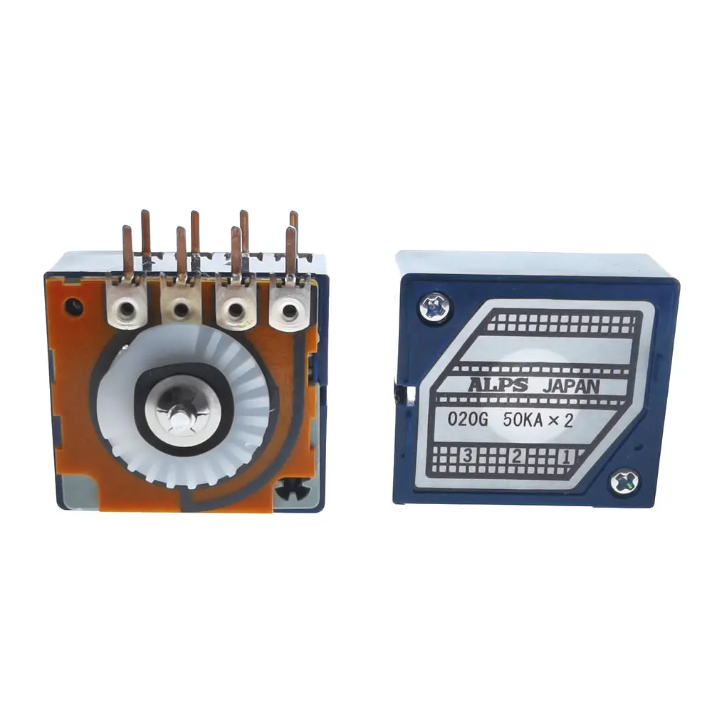 1 шт. RK27 новый импортный оригинальный японский ALPS RK271 50K 100K цветок 25 мм 50KAX2 100KAX2