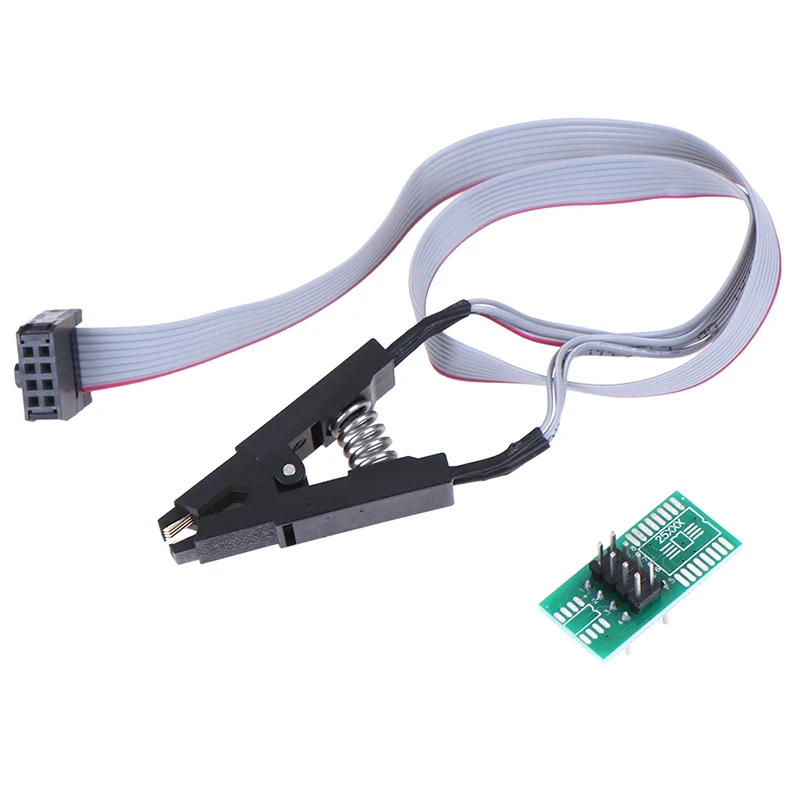 Soic8 Sop8 флэш-чип зажим для проверки ИС плата Adpter bios/24/25/93 программатор Socket Programer