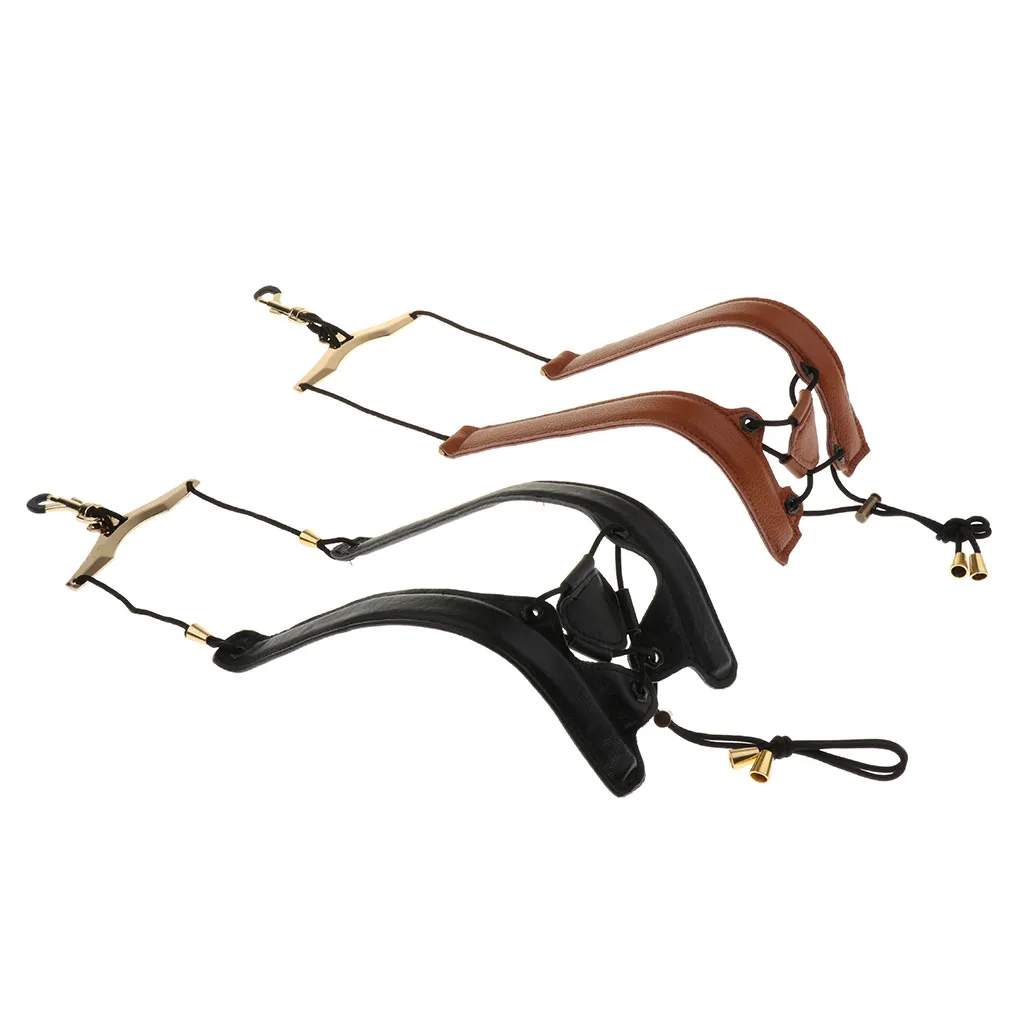 Регулируемый кожаный ремешок на плечо для саксофона | Спорт и развлечения