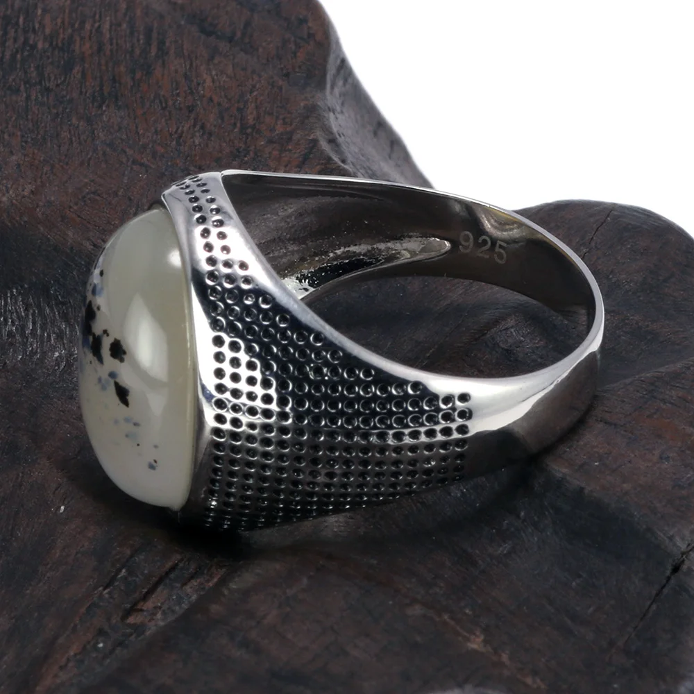 Оригинальные однотонные кольца из стерлингового серебра 925 пробы крутые