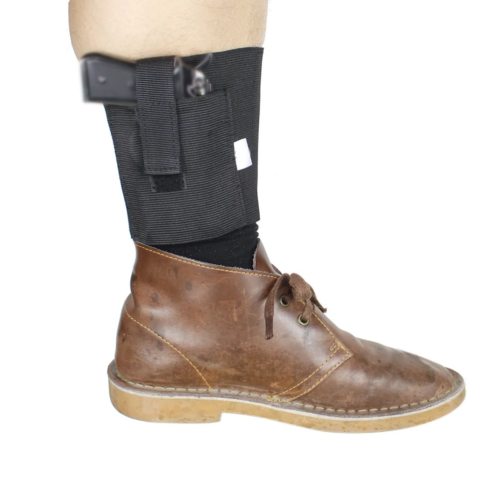 

Ankle Holster with Magnetic Pouch Carry Case Elastic Breathable Pistol Leg Strap Outdoor Universal Hunting Bags