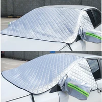 car windshield aluminum foil sunshade cover winter anti icing snow block dust proof frost protection exterior auto accessories