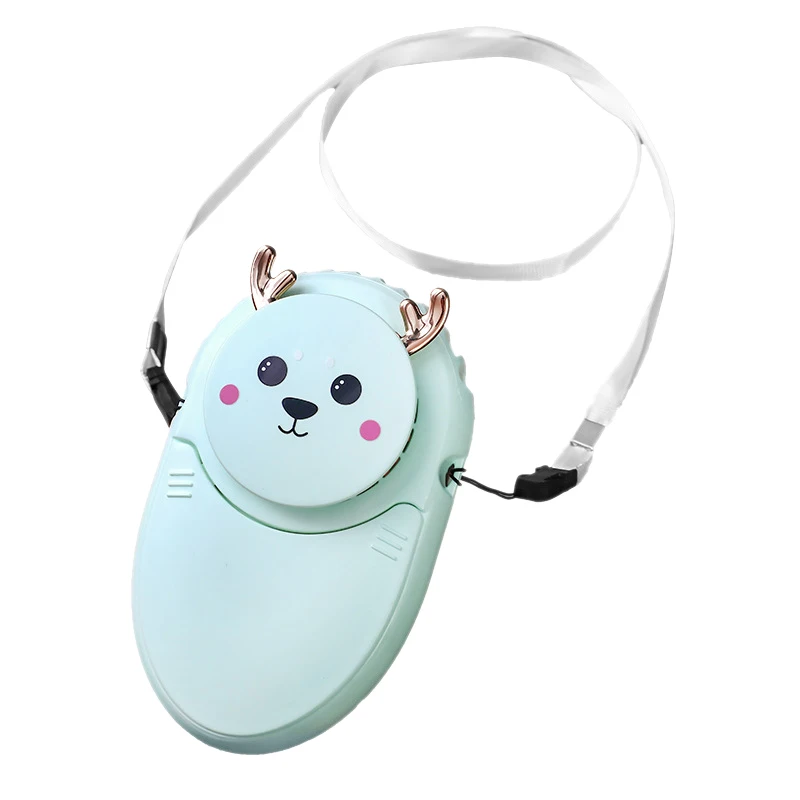 Mini Portable Pocket Fan Cool Air Hand Held Travel Cooler Cooling Fans Power Hanging Neck Cute | Бытовая техника