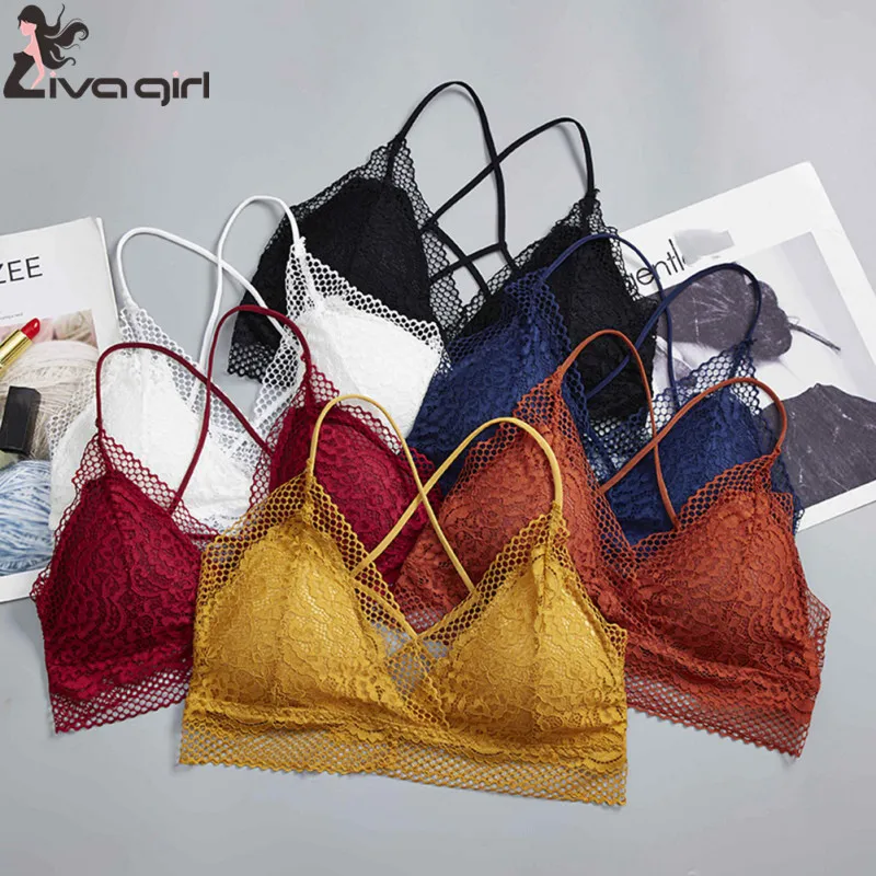Бесшовное женское нижнее белье бюстгальтеры с треугольной чашечкой сексуальное