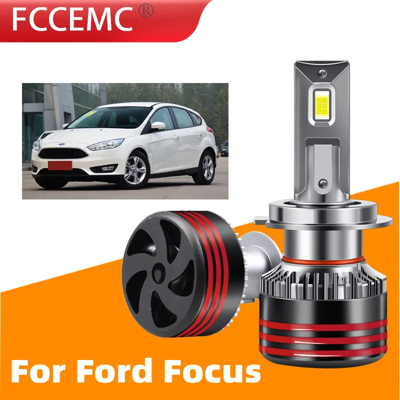 

2PCS LED Car Light H1 H7 H8 H11 Headlight Bulbs 110W For Ford Focus CANBUS Accessories CPS Auto Lamps Running Lights For Cars