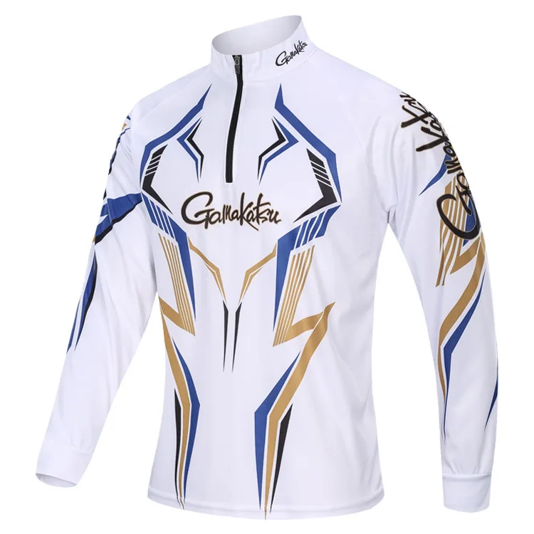 

New Gamakatsu Fishing Clothing Summer Men Long Sleeve Outdoor Hiking Cycling Fishing Clothes Quick Dry Breathable Fishing Shirts