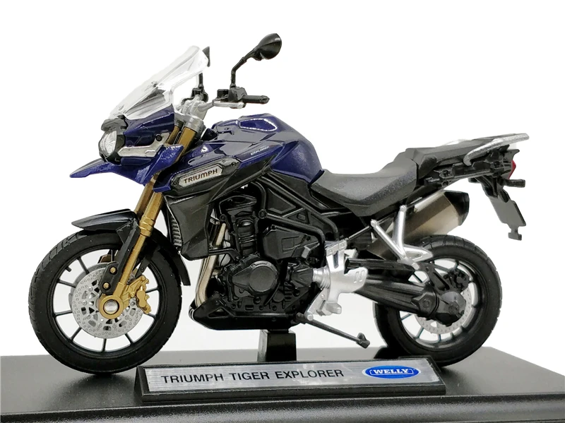 Литая мотоцикл Welly 1:18 Tiger Explorer |