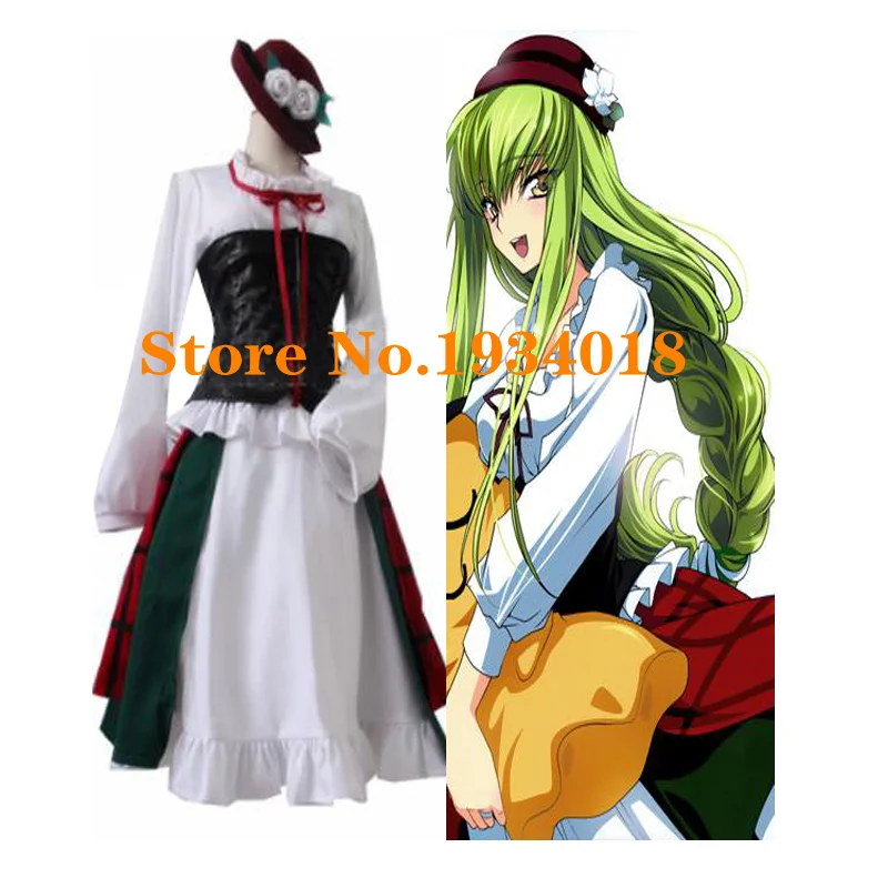 

Аниме Code Geass Косплэй cc ежедневный костюм Косплэй костюм платье женские персонализируемые ботильоны свой размер в соответствии с