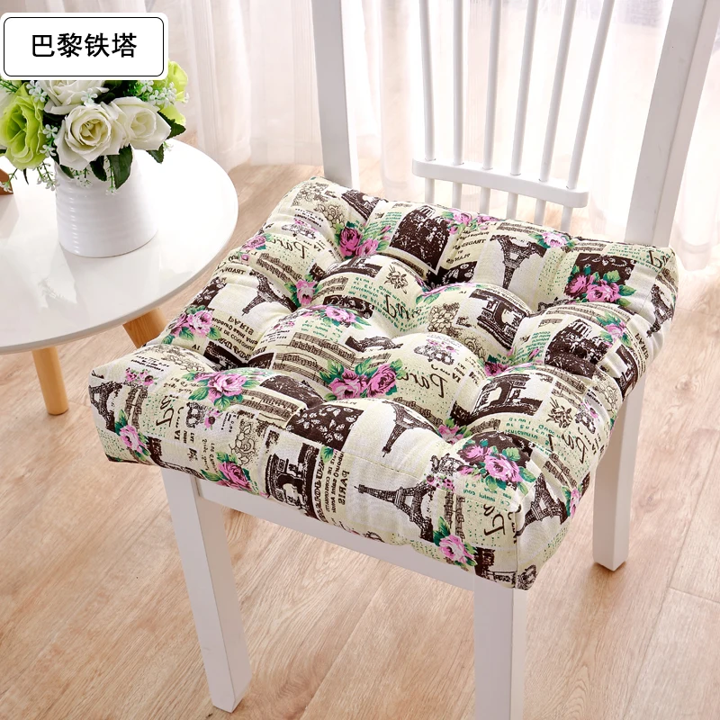 Новинка Лидер продаж 2019 зимняя подушка для обеденного стула с принтом квадратная