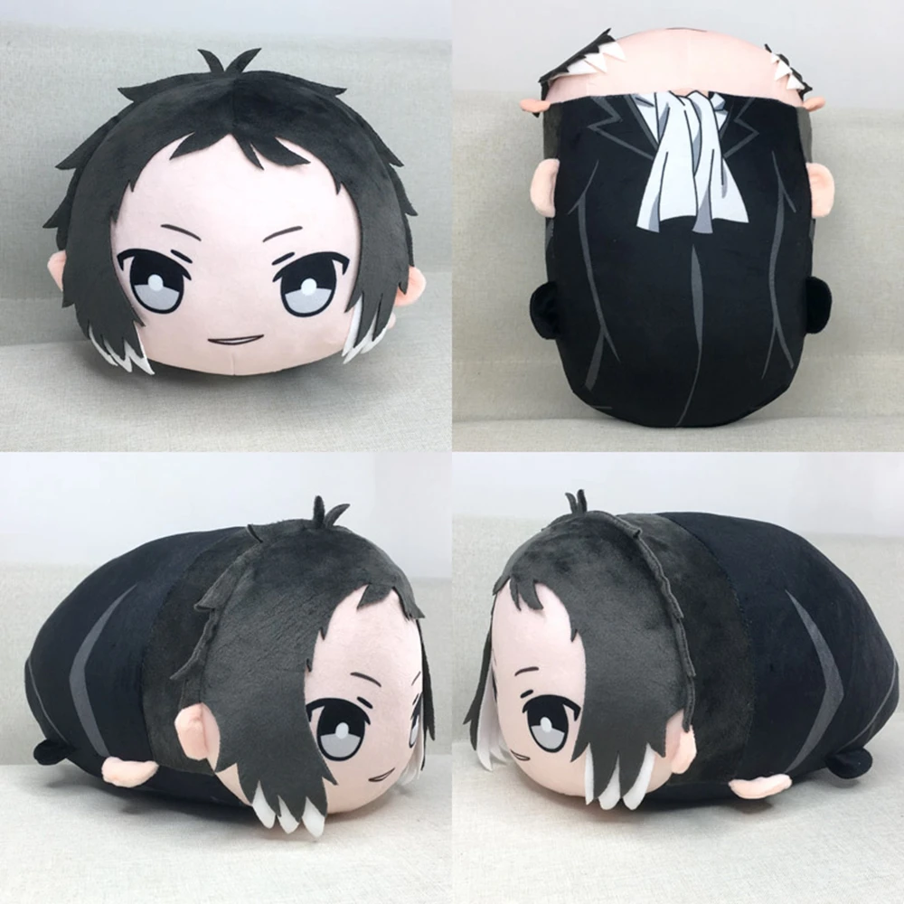 Barato Figuras De Acción De Bungo Stray Dogs Para Niños, Nakajima Atsushi Unisex De Dibujos Animados, Osamu Dazai De 30cm, Accesorios De Regalo, Juguetes De Mascota, Almohada, Muñeca