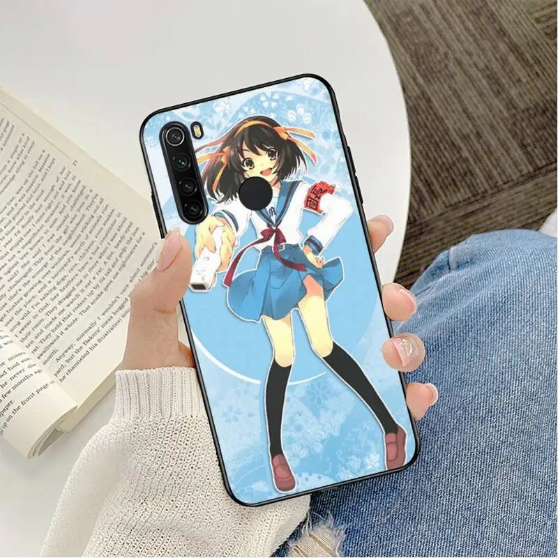 

YNDFCNB The Disappearance of Haruhi Suzumiya Phone Case For Redmi note 8Pro 8T 6Pro 6A 9 Redmi 8 7 7A note 5 5A note 7 case