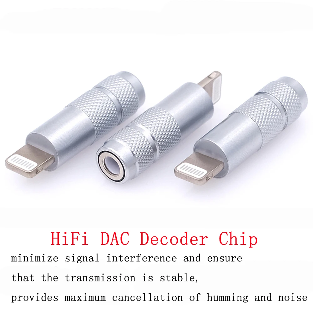 Haldane один шт HiFi декодер DAC адаптер чипа для iphone lightning штекер 3,5 мм Гнездовой разъем для усилитель для наушников
