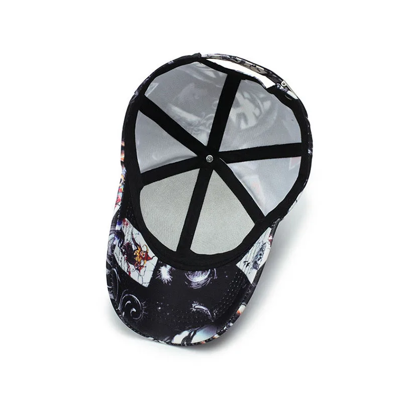 

Graffiti Printing Baseball Cap Outdoor Cotton Shade Hat Hip hop Cap For Men Novelty Men Women Summer Hats Snapback Casual Hats