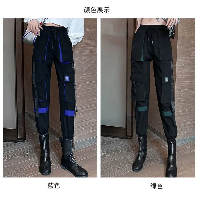 Streetwear Fashion Trouser Women Cargo Pants Gothic Hip HopTechwear Female  Joggers Women Sweatpants Outdoor Clothing