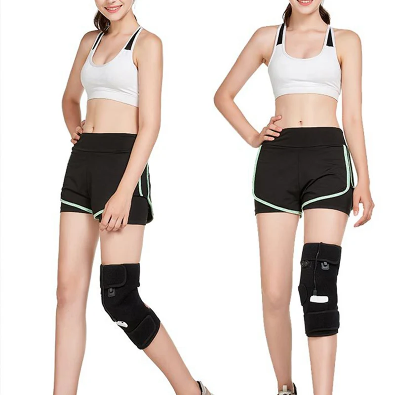 Электрический наколенник с подогревом зарядка через USB нагрев теплый артрит