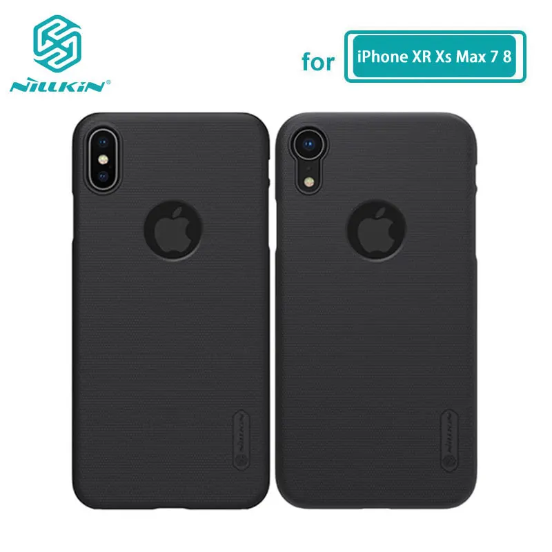 Для iPhone Xs Max чехол XR чехол Nillkin матовый щит PC жесткий чехол для iPhone X Xs 8 7 Plus 5s 5 SE 6 6S Plus