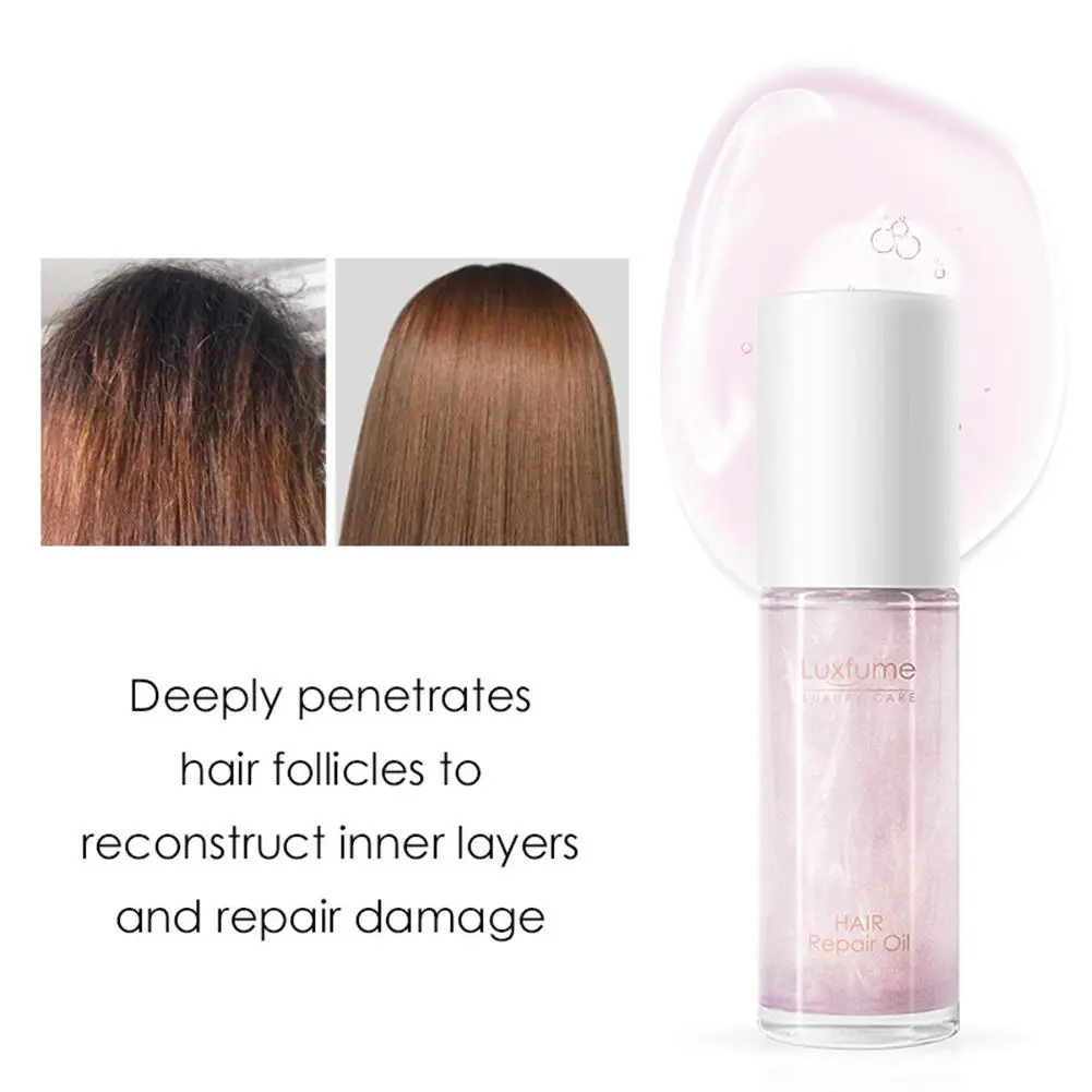 

30ml Hair Care Essential Oil Moisturizing Nutrition Pink Conditioner Oil Hair Care