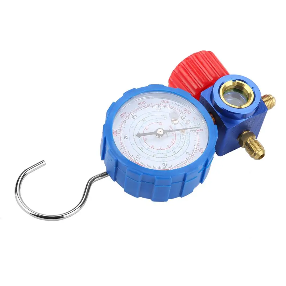 Манометр и манометр для R12 R502 R22 R410 R134A хладагента 500/800PSI|Манометры| |