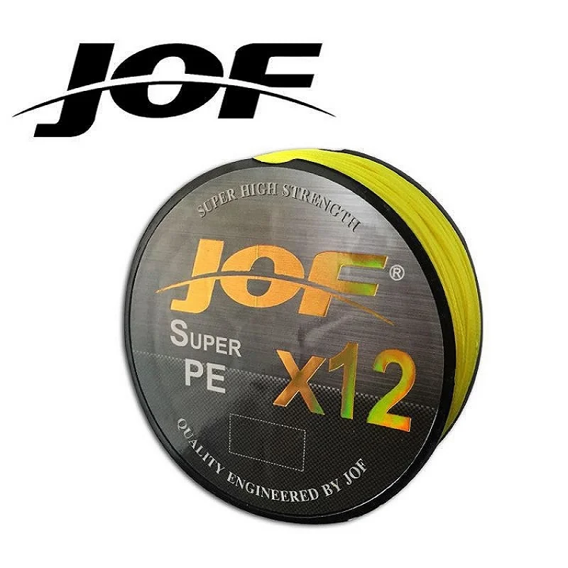 2021 New 12 Strands 300M Braided Fishing Line Anti-bite Fishing Line Japan Multifilament Smooth Fishing Line Accessories JOF