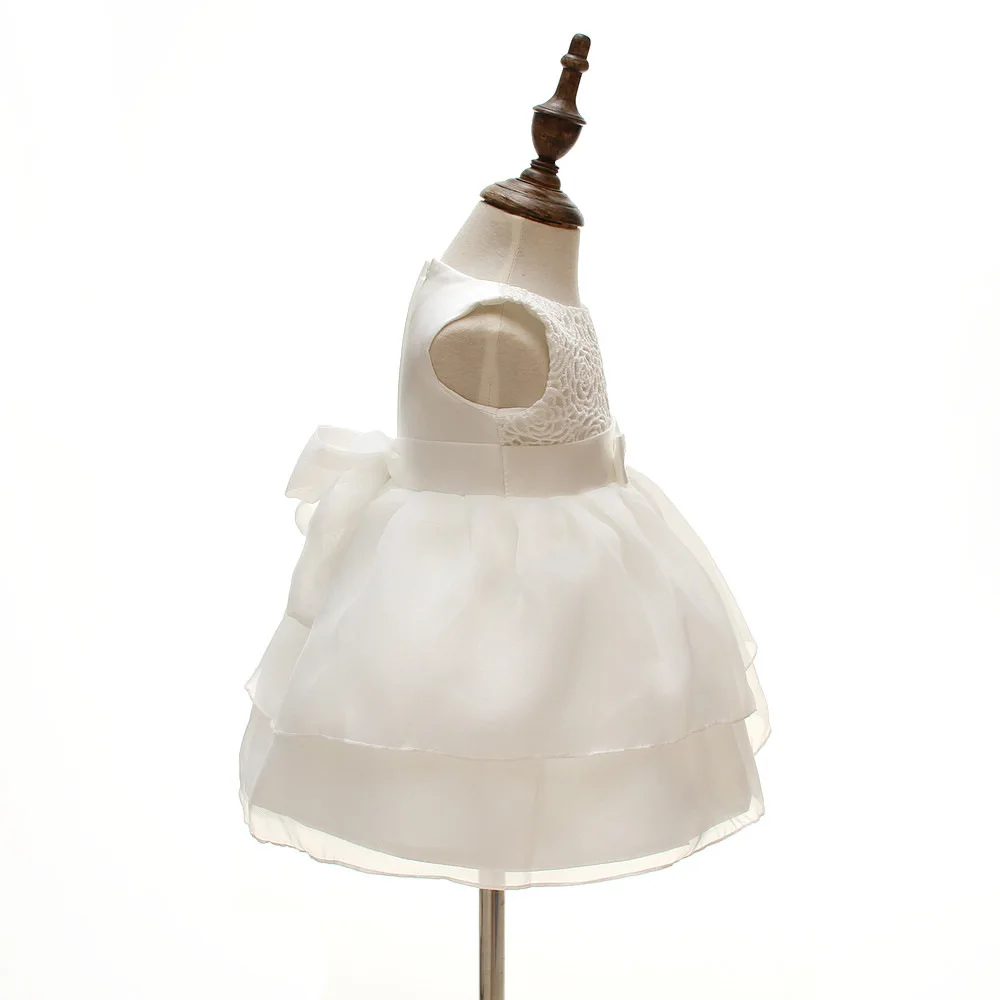 Детское летнее платье для крещения кружевные вечерние платья маленьких девочек