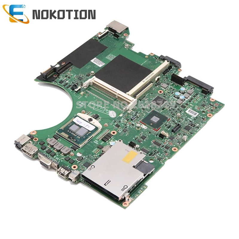 NOKOTION 595698-001 для hp Elitebook 8740w 8740P материнская плата для ноутбука QM57 DDR3 с графическим слотом бесплатный процессор