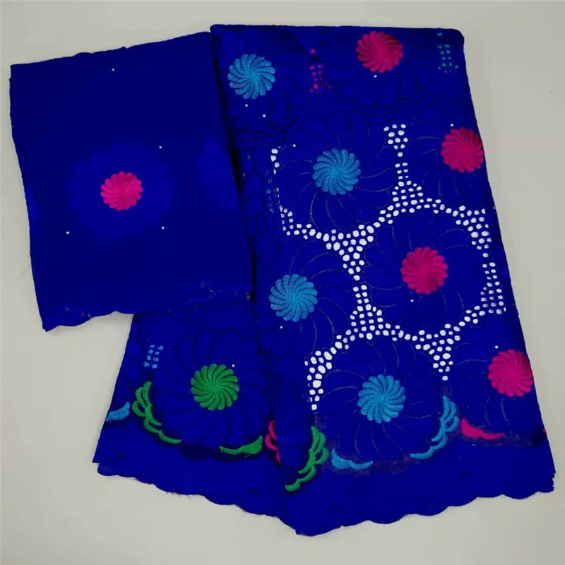 Синяя африканская кружевная ткань высокого качества сухое кружево для женщин