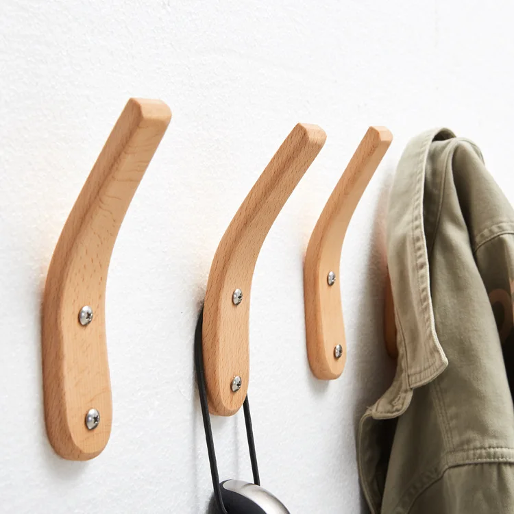 Оригинальность твердой деревянной стены крюк метоп украшение штуцер между