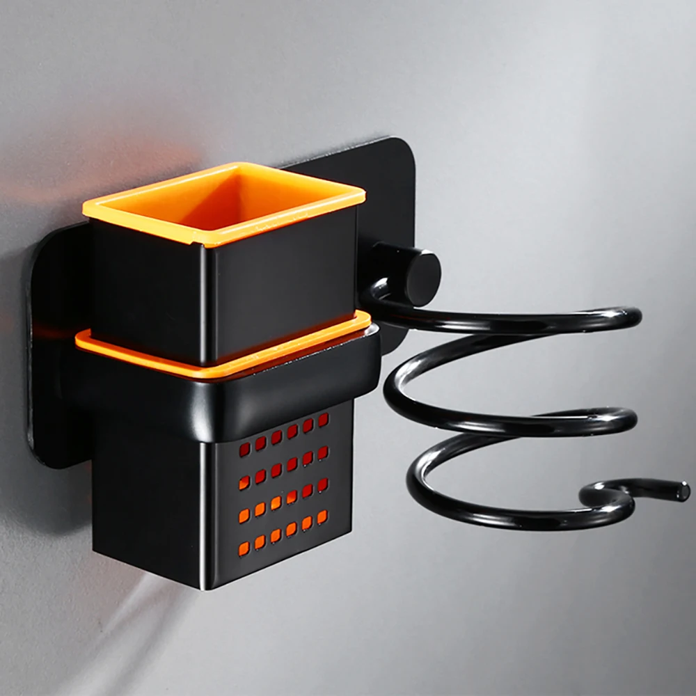 Алюминиевая Полка для фена в ванную комнату полка душа стойка кронштейн